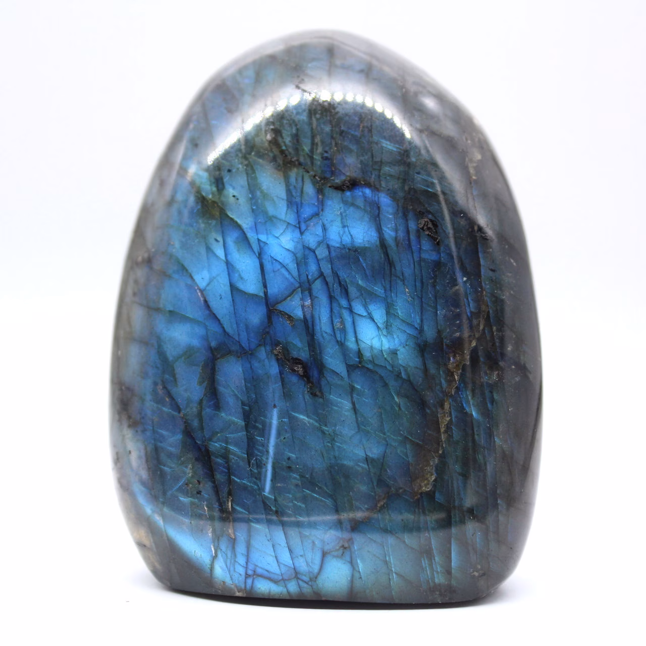 Minerale Labradorite del Madagascar in Forma Libera d'Ornamento