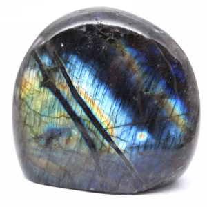 Forma Libera d'Ornamento in Labradorite del Madagascar