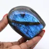 Ornamento Minerale Labradorite Levigata Origine Madagascar - 5