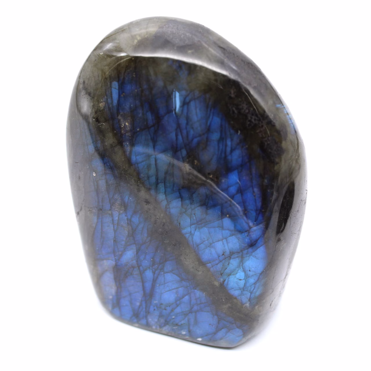 Ornamento Minerale Labradorite Levigata Origine Madagascar