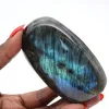 Labradorite del Madagascar Pietra Levigata da Collezione - 5
