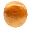 Ciottolo giallo in quarzo malgascio per decorazione minerale - 1