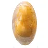 Piccolo ciottolo di quarzo giallo del Madagascar da collezionare - 1