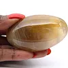 Piccolo ciottolo di quarzo giallo del Madagascar da collezionare - 2