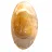 Piccolo ciottolo di quarzo giallo del Madagascar da collezionare