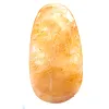 Quarzo giallo del Madagascar in piccolo ciottolo decorativo - 0