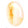 Ciottolo di quarzo giallo del Madagascar con finitura levigata - 0