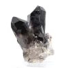 Quarzo morione nero del Brasile, cristallo unico con base in acrilico - 6