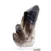 Cristallo sottile di quarzo morione brasiliano su base, da collezione - 5