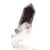 Cristallo di quarzo nero morione, origine Brasile, fornito con base - 3