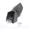 Piccolo cristallo di quarzo morione naturale del Brasile su base in acrilico - 2