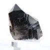 Piccolo cristallo di quarzo morione naturale del Brasile su base in acrilico - 4