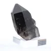 Piccolo cristallo di quarzo morione naturale del Brasile su base in acrilico - 5