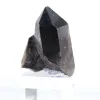 Piccolo cristallo di quarzo morione naturale del Brasile su base in acrilico - 6