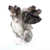 Cristallo di quarzo morione di origine brasiliana, espositore in acrilico - 3