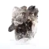 Cristallo di quarzo morione di origine brasiliana, espositore in acrilico - 5