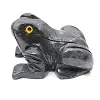 Rana decorativa in pietra di steatite boliviana - 1