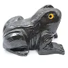 Rana decorativa in pietra di steatite boliviana - 3
