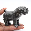 Cane scolpito in steatite naturale della Bolivia - 0