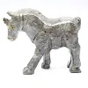 Cavallo in steatite scolpita originario della Bolivia - 1