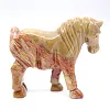 Cavallo in pietra di steatite scolpita della Bolivia - 3