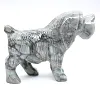Cane in steatite: oggetto animalier scolpito della Bolivia - 3