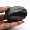 Ciottolo di ossidiana dorata del Messico per collezione mineralogica - 0