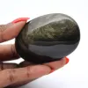 Ciottolo di ossidiana dorata messicana, pietra naturale da 75 g - 0