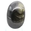 Ciottolo di ossidiana dorata messicana, pietra naturale da 75 g - 2