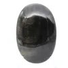 Ciottolo levigato messicano in ossidiana dorata, pezzo da 75 g - 1
