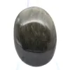 Piccolo ciottolo in ossidiana dorata del Messico, 55 g - 1