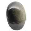 Ciottolo di ossidiana dorata del Messico, formato compatto da 75 g - 2