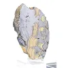 Schalenblende della Polonia, fetta minerale grezza e levigata - 2