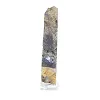 Schalenblende della Polonia, fetta minerale grezza e levigata - 3