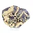 Fetta di Schalenblende polacca per collezione di minerali