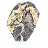 Schalenblende polacca in fetta verticale da 160 g