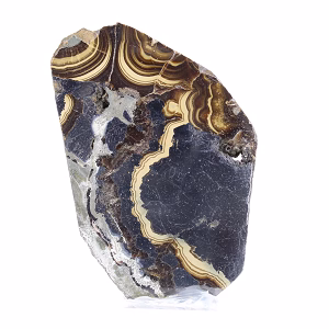 Schalenblende della Polonia, fetta minerale da 230 g