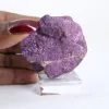 Purpurite grezza del Portogallo su base – Esemplare minerale - 1