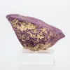 Purpurite del Portogallo – Pietra grezza su base da collezione - 3