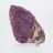 Purpurite grezza portoghese – Esemplare mineralogico su base