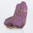 Purpurite del Portogallo su base – Minerale naturale grezzo
