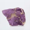 Purpurite grezza del Portogallo – Esemplare viola su base - 0