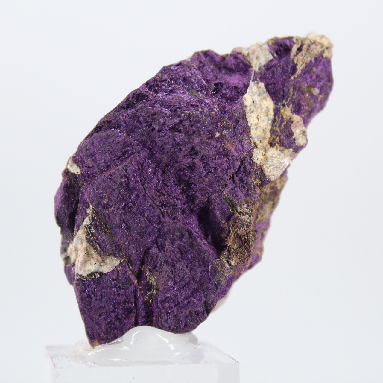 Purpurite portoghese su base – Campione minerale grezzo