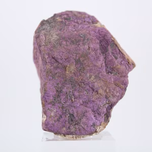 Purpurite grezza portoghese – Minerale da collezione su base
