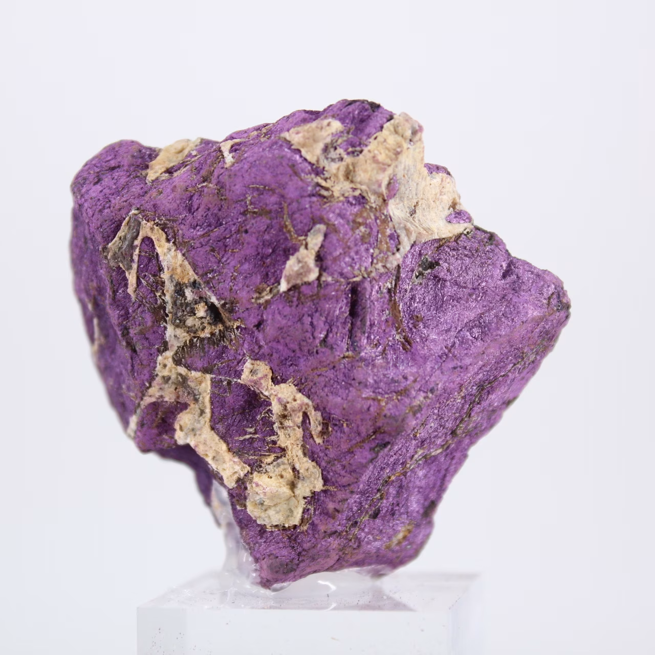 Purpurite del Portogallo grezza – Campione naturale su base