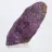Purpurite grezza del Portogallo su base – Collezione mineralogica