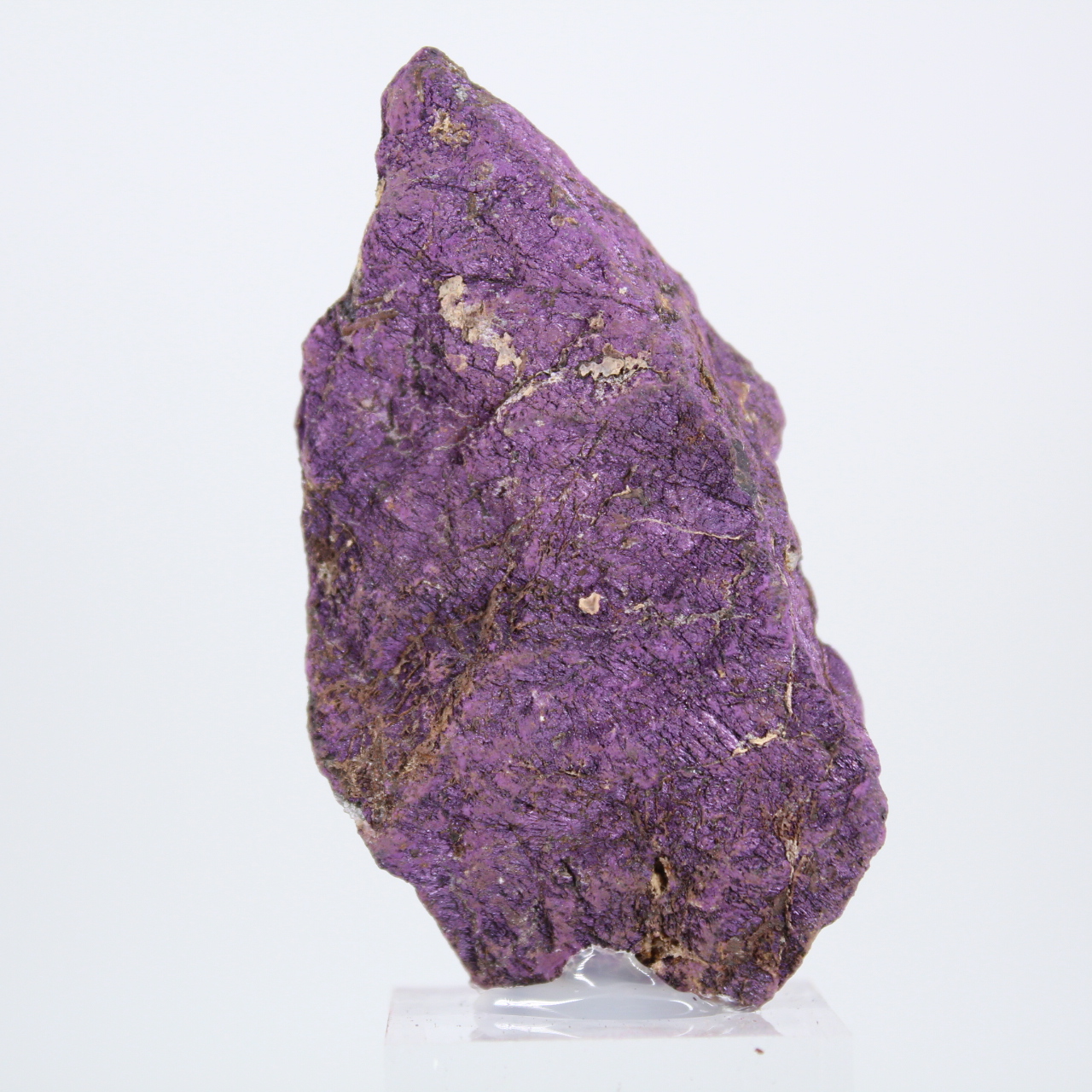 Purpurite grezza del Portogallo – Minerale naturale su supporto