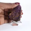 Purpurite del Portogallo grezza – Pezzo da collezione montato su base - 1