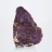 Purpurite del Portogallo grezza – Pezzo da collezione montato su base